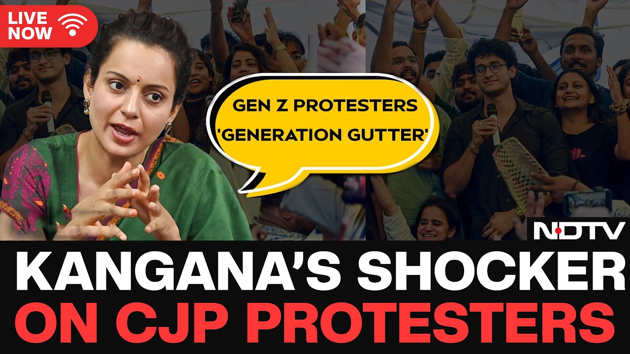CJP NEET Protest LIVE News | Kangana Ranaut Calls CJP Protesters 'Generation Gutter' | CJP Protest