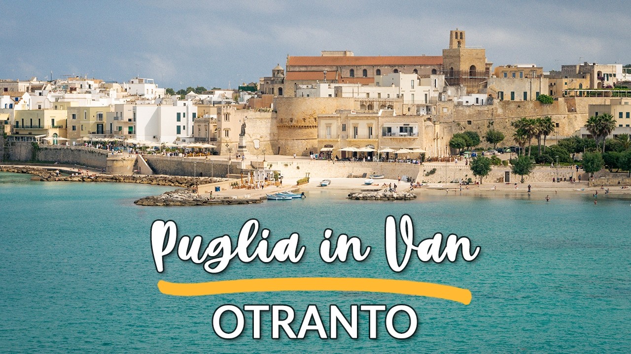OTRANTO, la perla del SALENTO☀️ Alla scoperta della PUGLIA in van VW T4 🚐