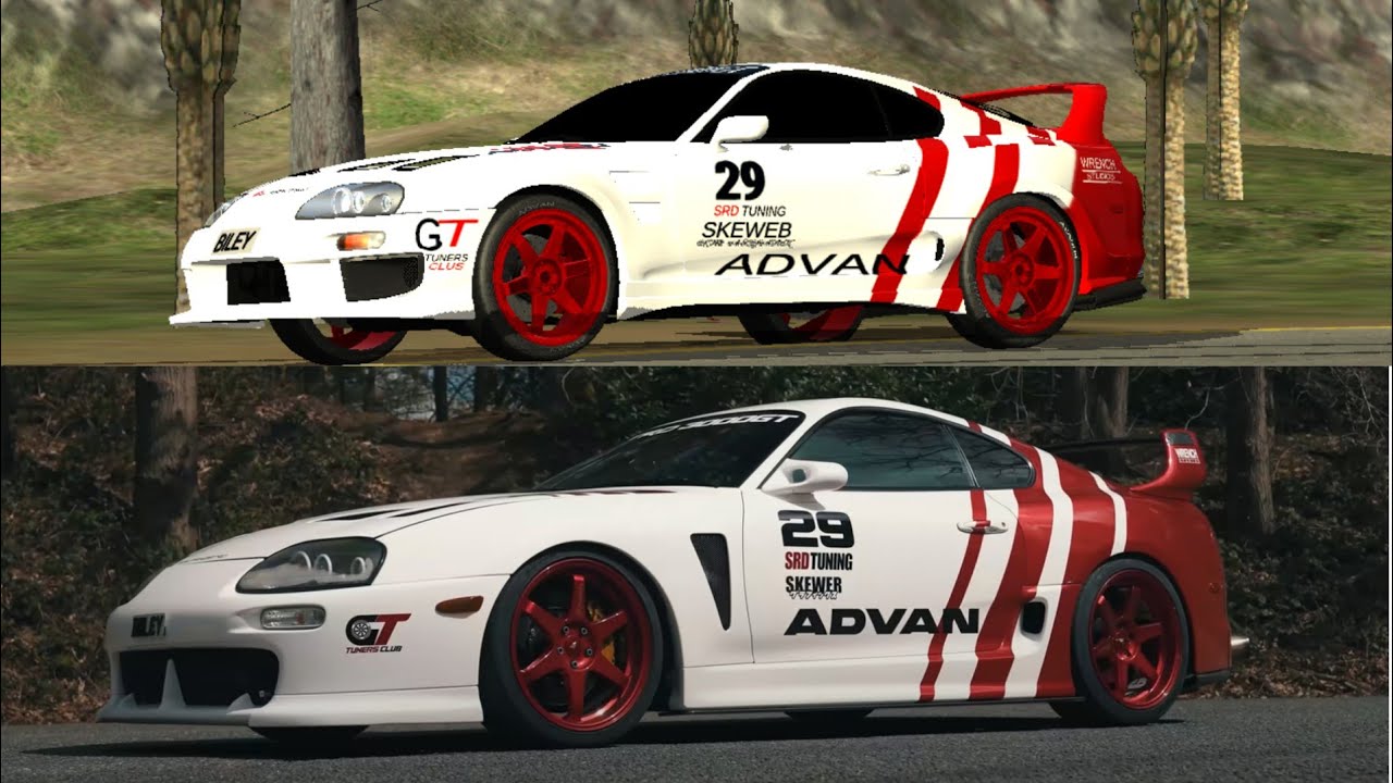 Toyota Supra Mk4 Diseño del TRD el mejor Supra de todos Car Parking Munltiplayer