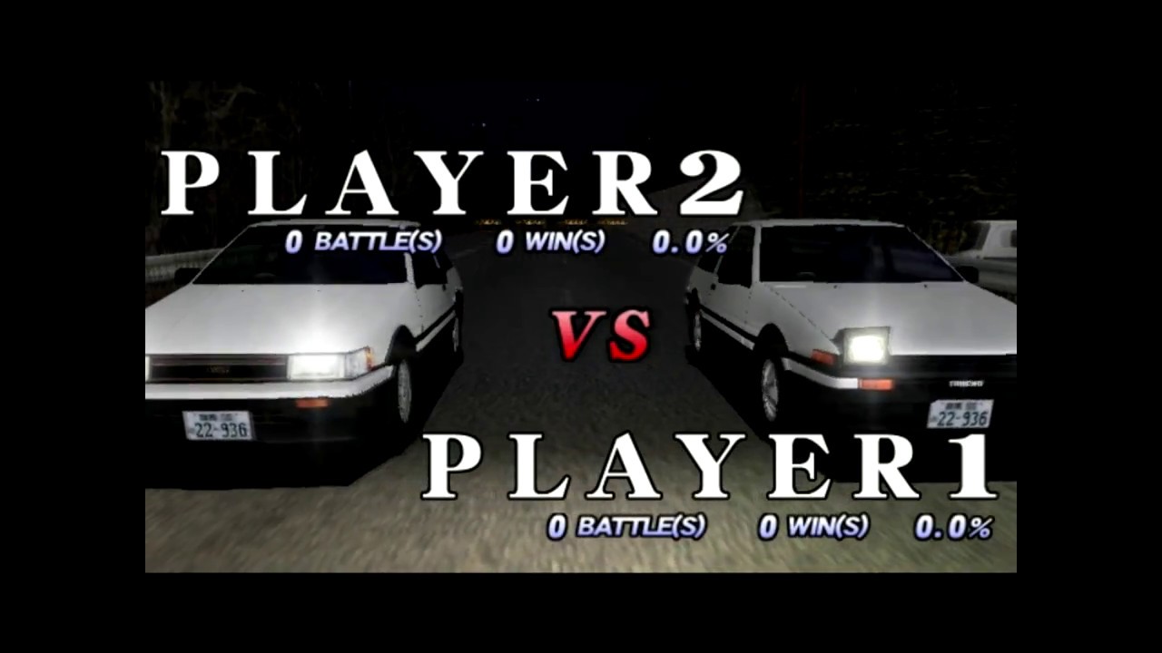 Initial D Arcade Stage - 2 Player Mode (Demul)