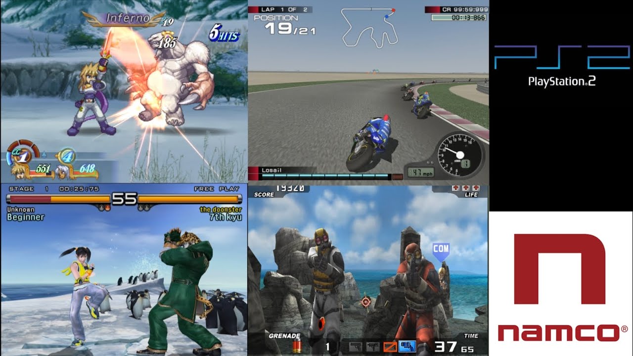 Top 30 Best Namco Games for PS2