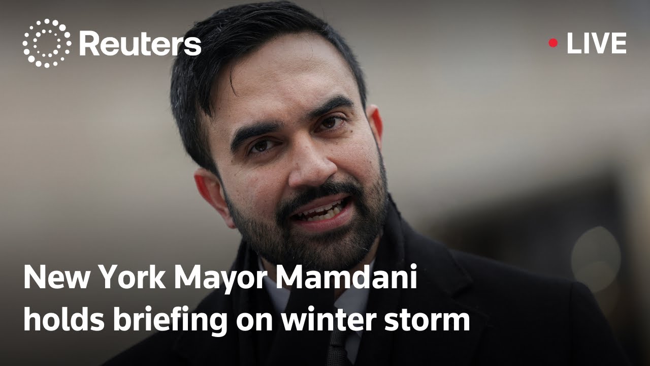 LIVE: New York Mayor Mamdani holds briefing on upcoming winter storm