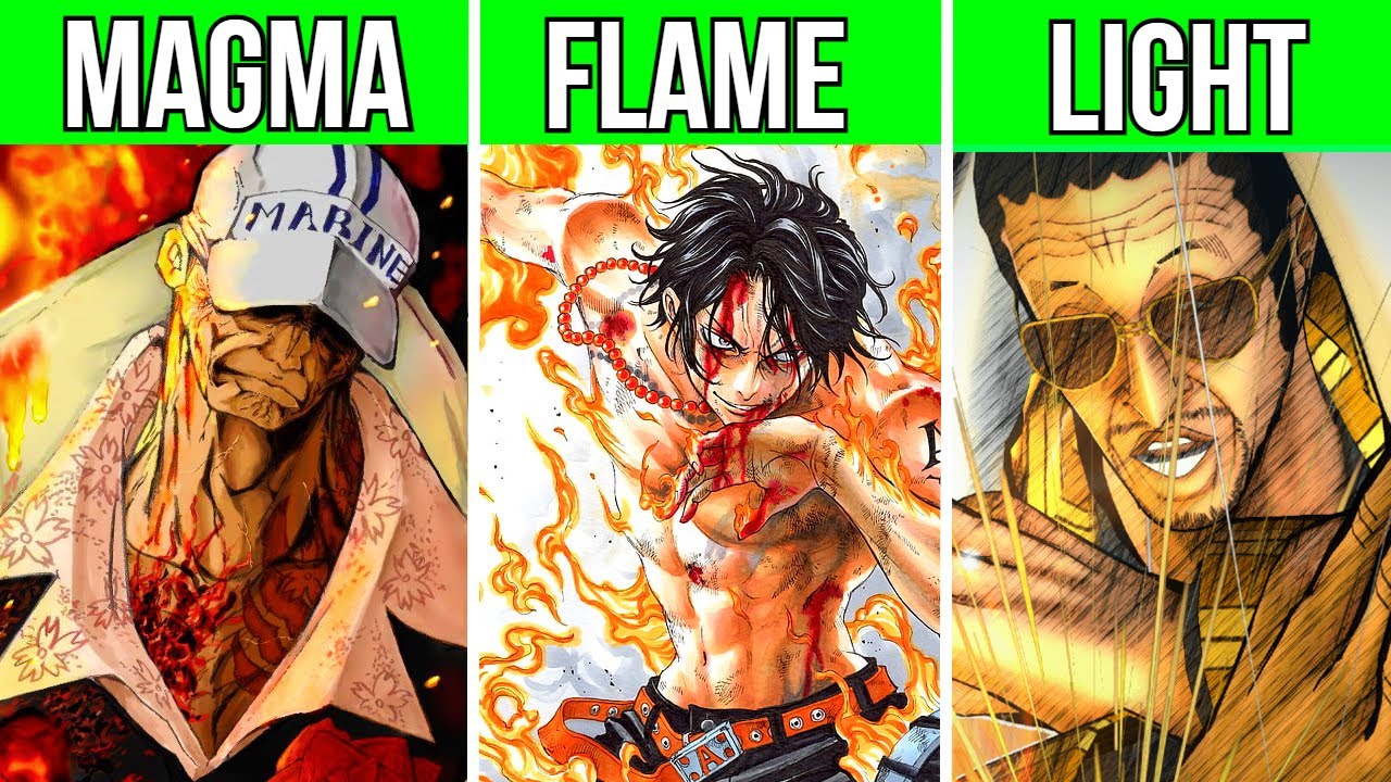 All 13 LEGENDARY Logia In One Piece Explained