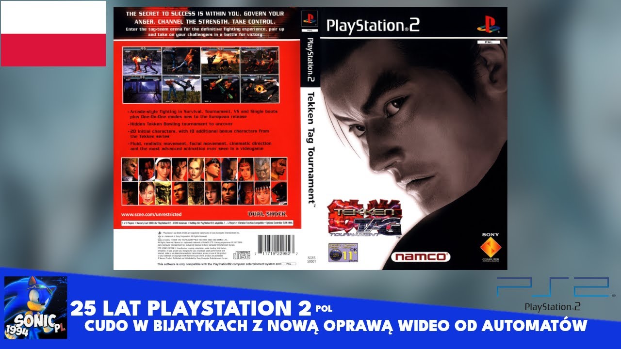 25. rocznica PlayStation 2 w Polsce z grą Tekken Tag Tournament