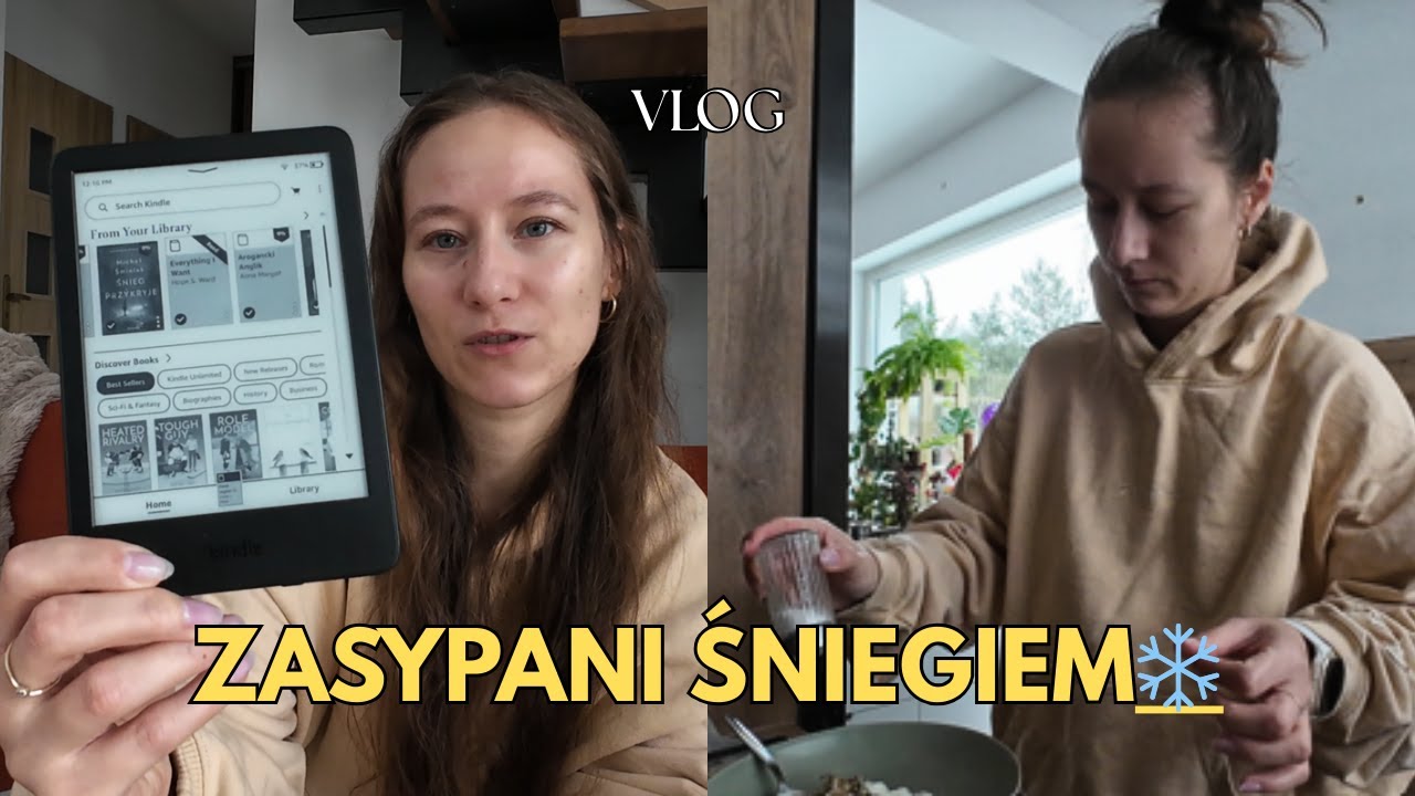 ZASYPANI ŚNIEGIEM❄️ | ulubione śniadanie i książki, które ostatnio czytałam
