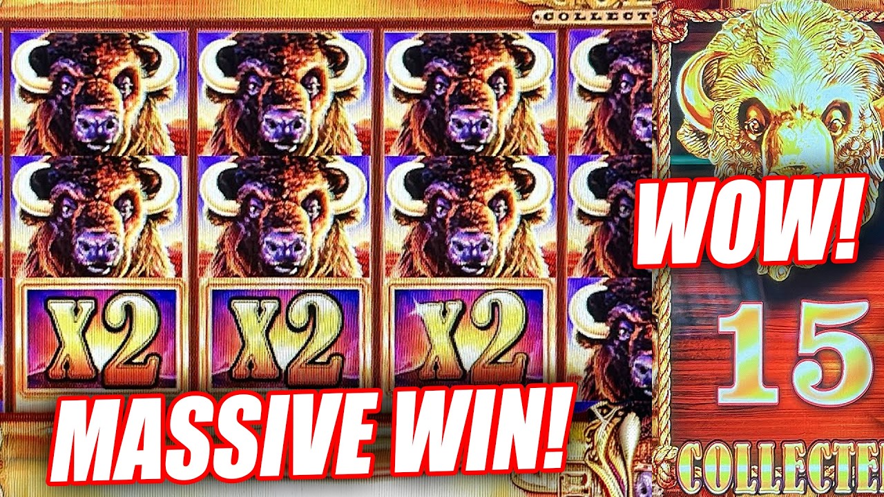 BUFFALO GOLD ★ ALL 15 HEADS ➜ MAX BET HIGH LIMIT JACKPOT! THIS WILL NOT STOP PLAYING!