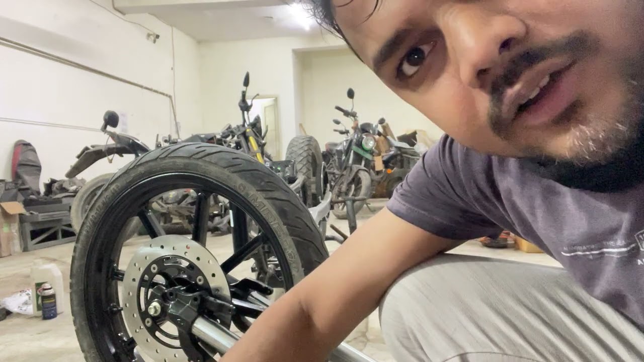 Accidental bike remake day 2 