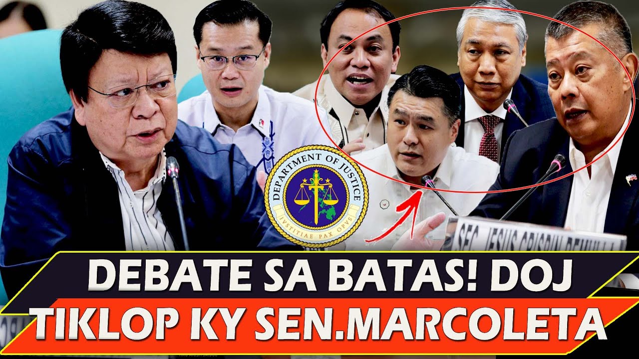 Mainit Na Sagutan!DOJ BUTATA Ky Sen.DANTE?Nakatikim Leksyon Sa Batas!