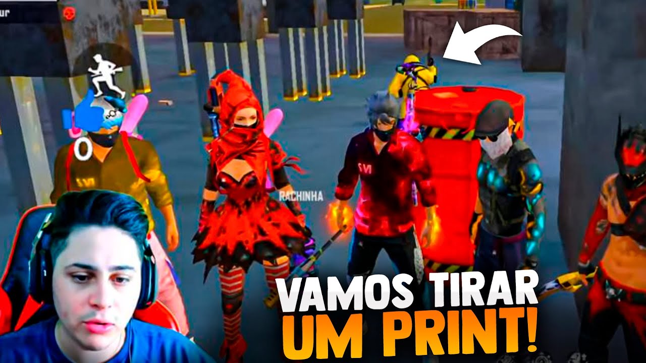 SER&Aacute; QUE DEU CERTO ESSE PRINT ? COISAS DA LIVE DO MEGADRAGOM E APELAPATO ! TENTE N&Atilde;O RIR !