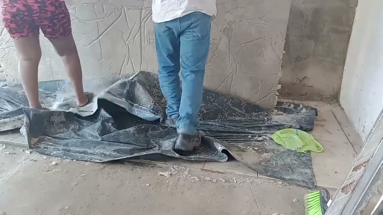 Placa de 2,40x1,20 en concreto celular. Video # 2