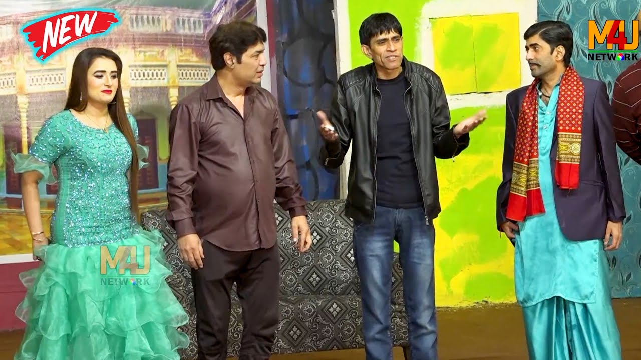 Goshi 2 and Sajan Abbas | Falak Butt | New Stage Drama 2023 | Kuch Tu Bol #comedy #comedyvideo
