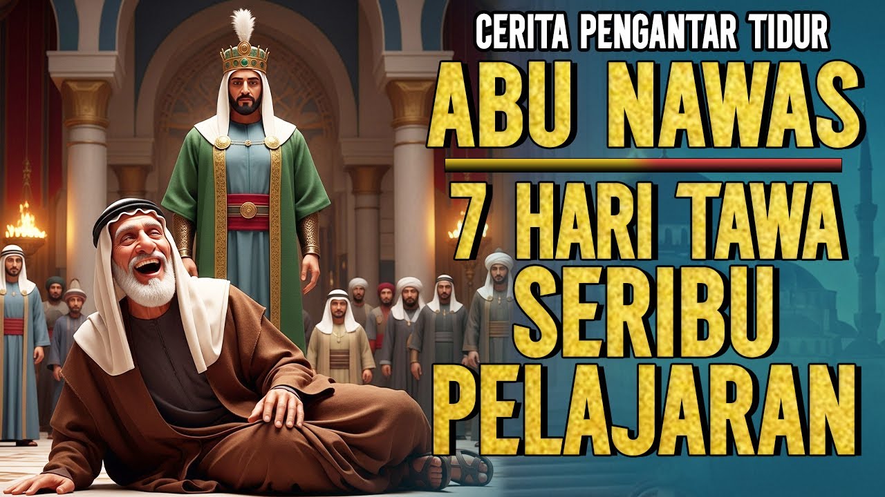ABU NAWAS DAN TAWA TUJUH HARI TUJUH MALAM || DONGENG SEBELUM TIDUR