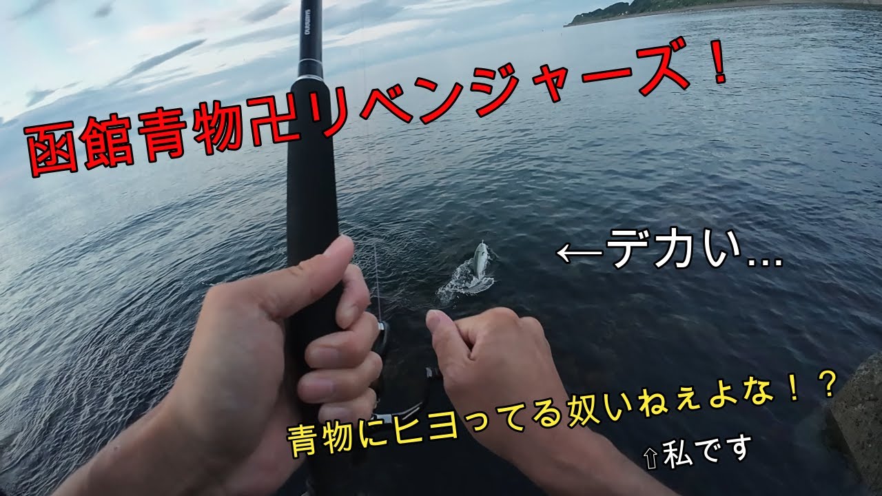 【北海道釣り】函館近郊青物リベンジ！ブリを狙え！