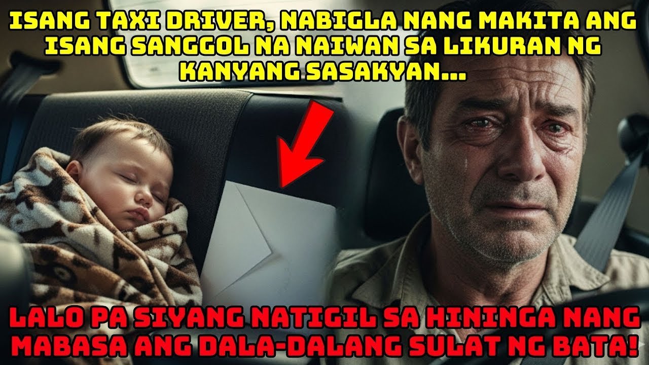 Taxi Driver Nakakita ng iniwang Sanggol sa Likod ng Taxi nya, Hanggang sa