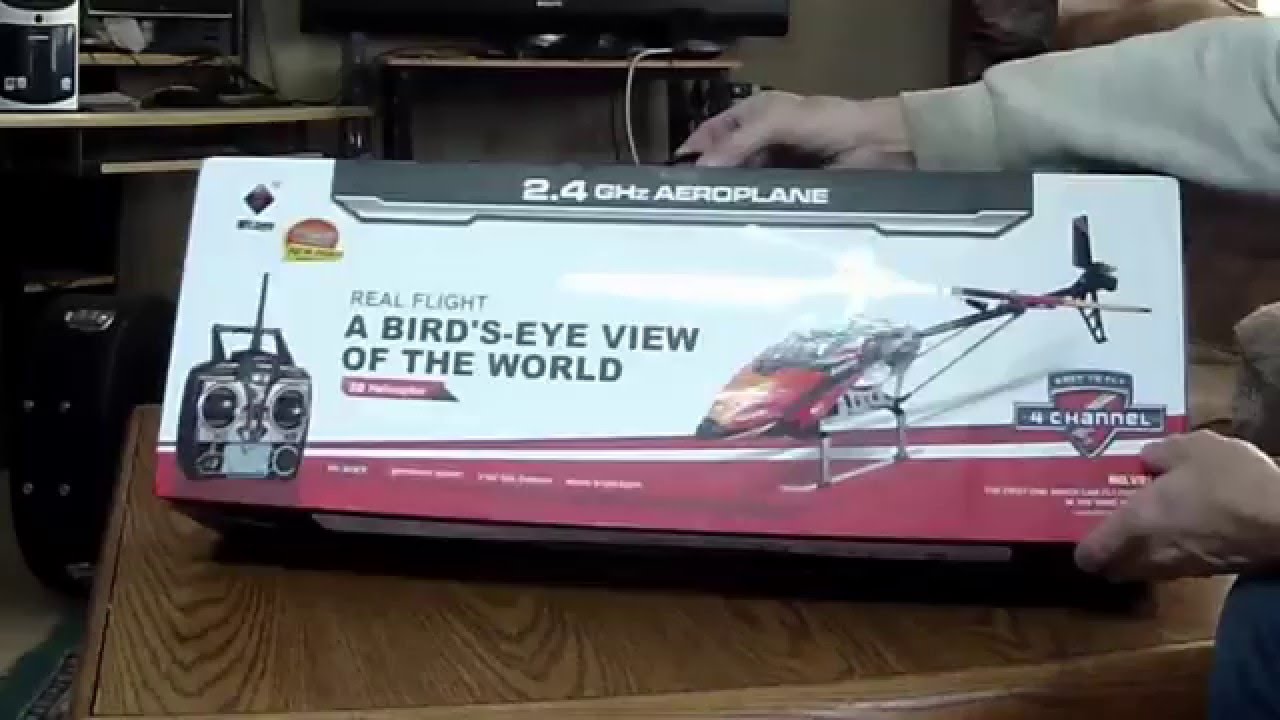 WL V913 brushless heli: first time flying