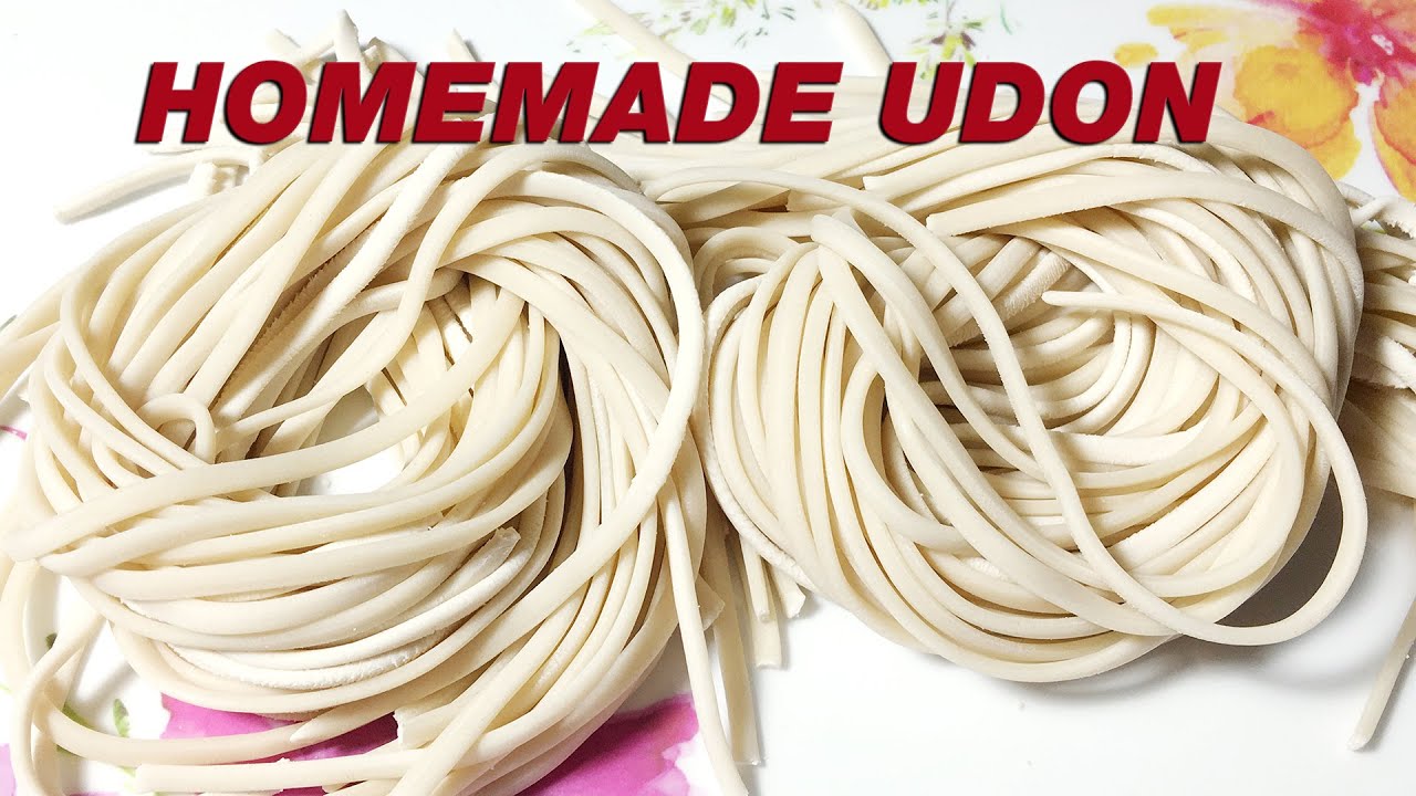Cách Làm Sợi Udon Noodles Philips Pasta Maker