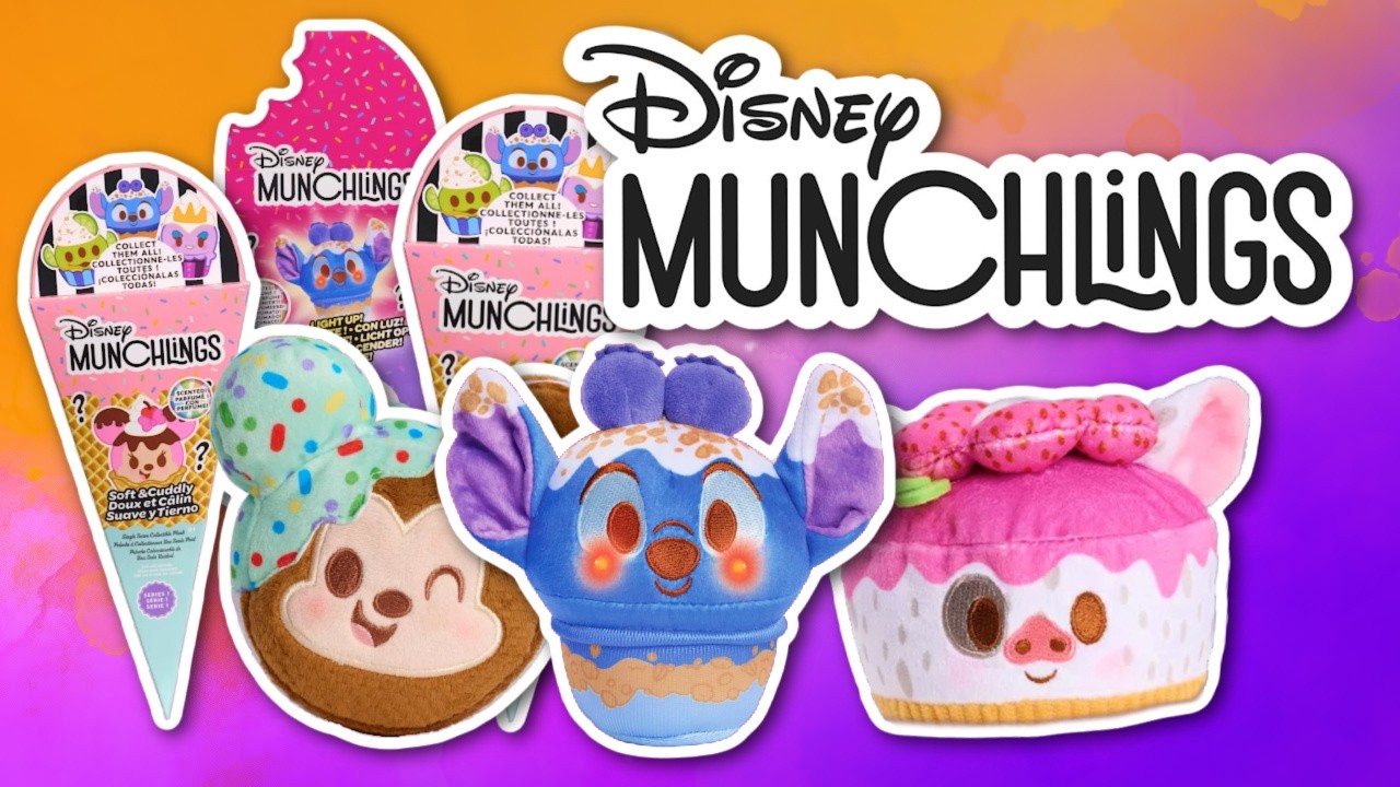 UNBOXING DISNEY MUNCHLINGS SINGLE SERVE & SINGLE SERVE LIGHT UP EXCLUSIVES 🍦✨🧁