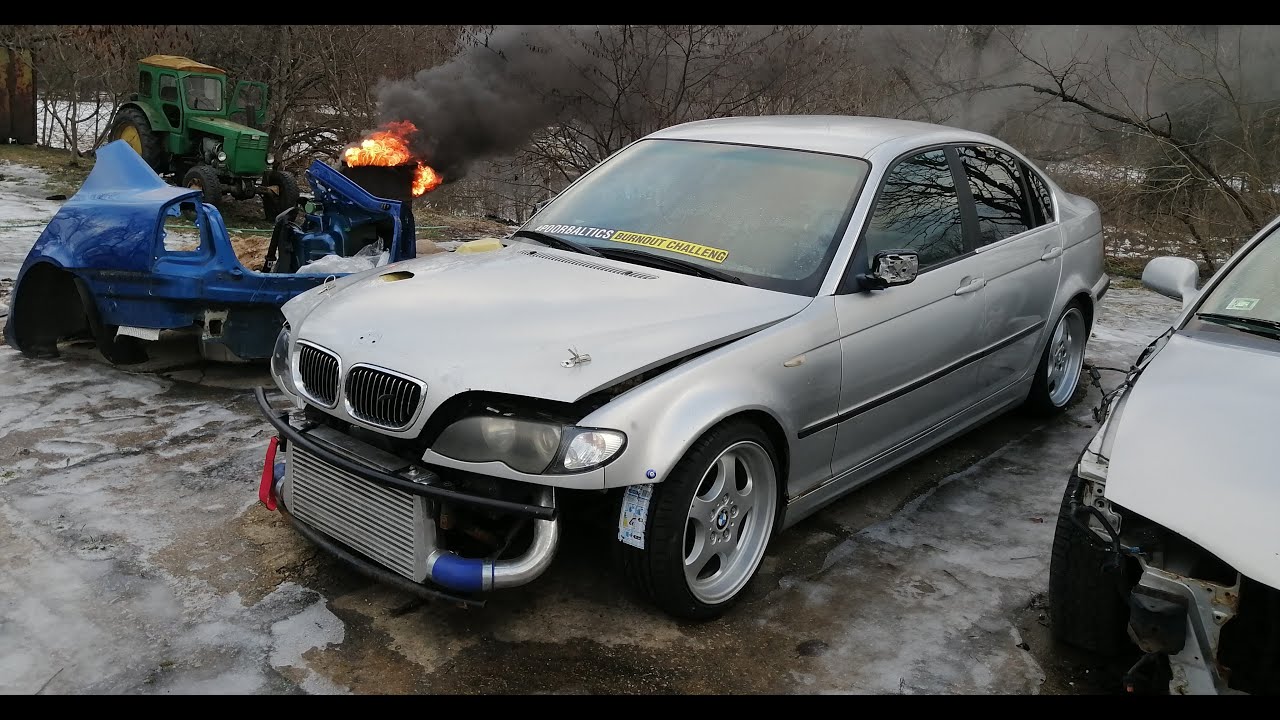 Liekam kopā e46 m50 turbo dzinēju