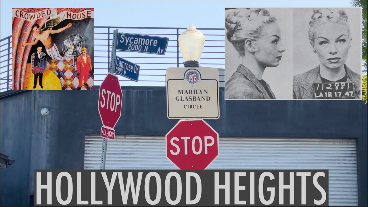 Story Location Tour- Sycamore Ave in HOLLYWOO, home to Crowded House -Don't Dream It's Over