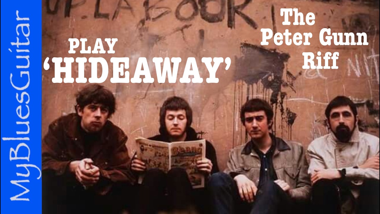 Play Slowhand Clapton Hideaway Verse 6 'Peter Gunn'