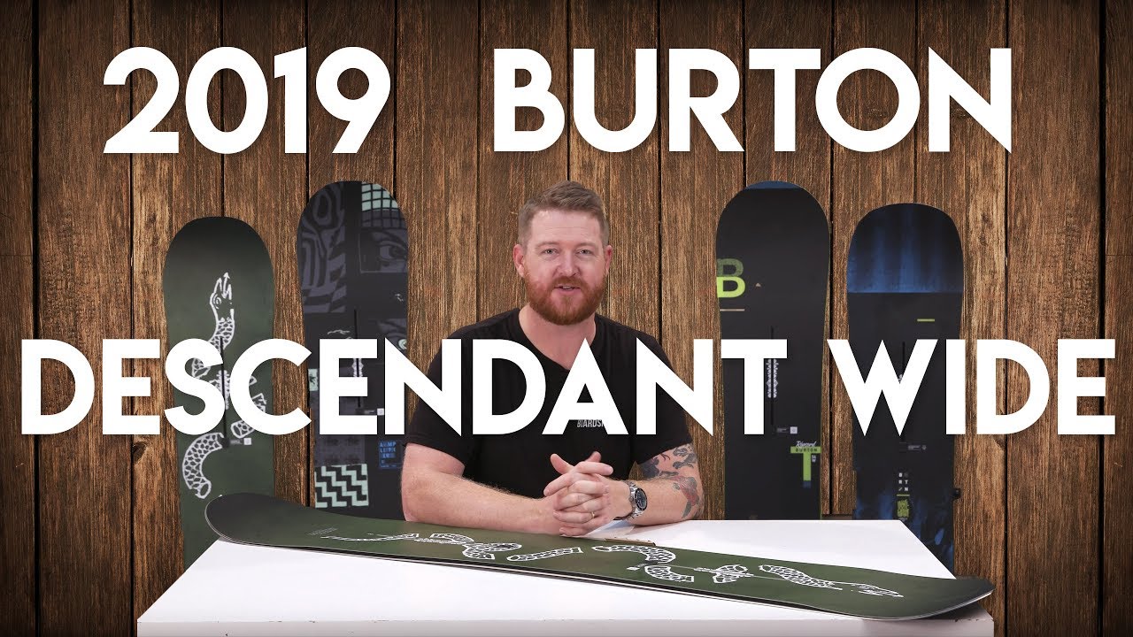2019 Burton Descendant Wide Snowboard Review