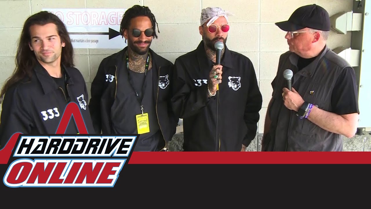 Fever 333 - talk with Lou Brutus backstage at Sonic Temple | HardDrive Online