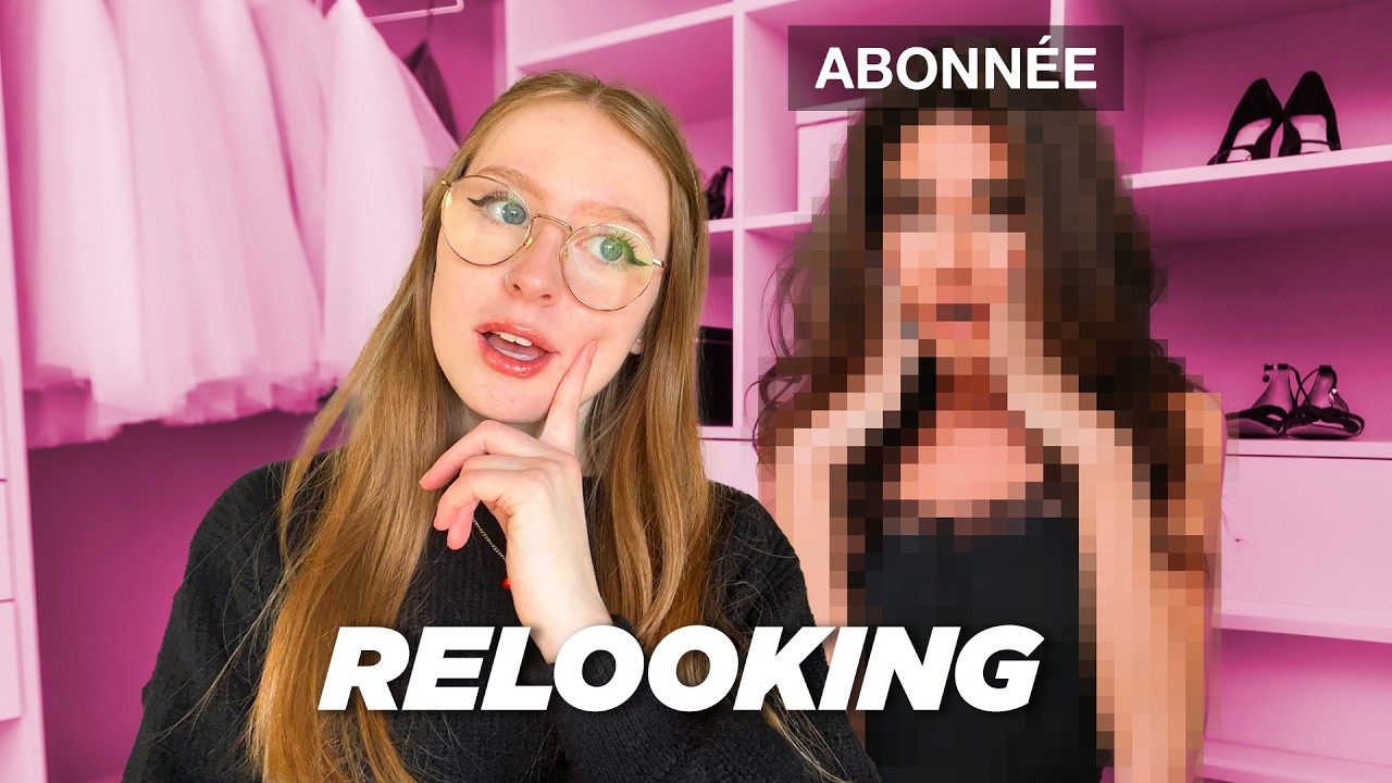 Une abonnée me RELOOK ! Trop beau !!