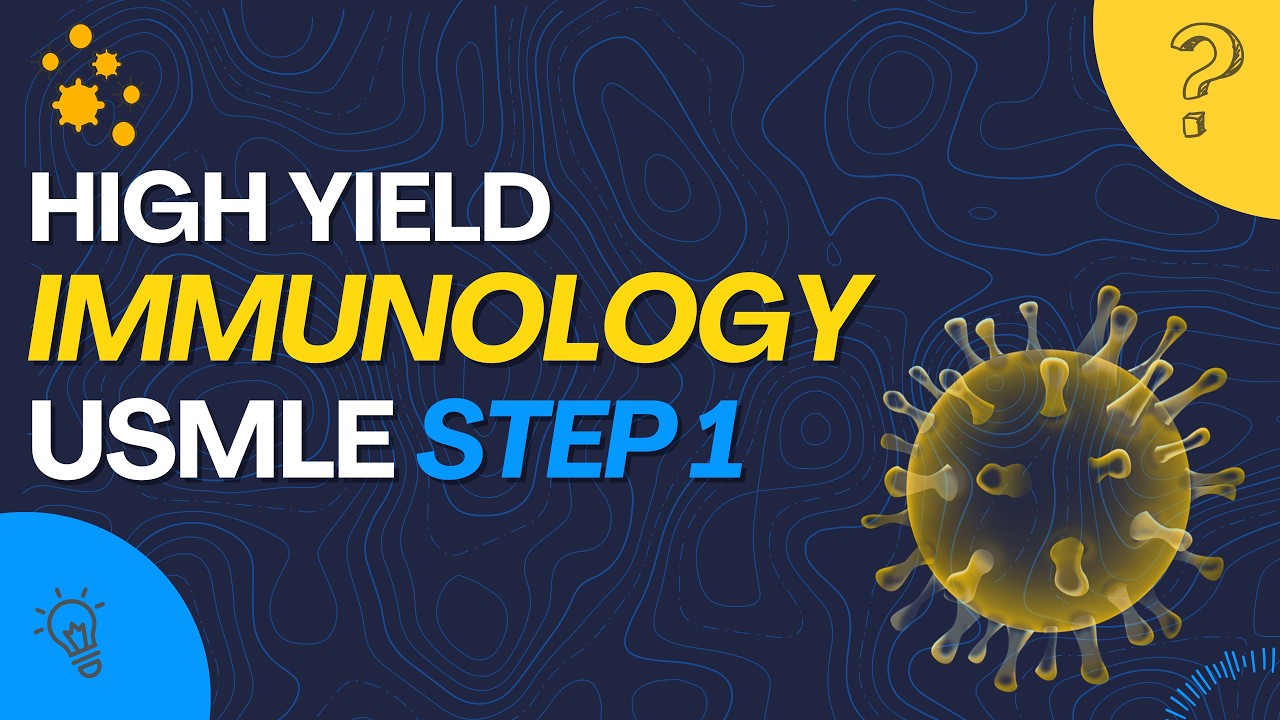 Master Immunology for USMLE Step 1 | Full 6-Hour High-Yield Course