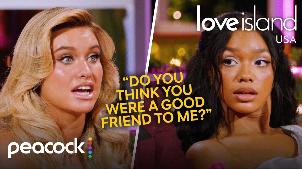 Kenzie and Melanie Share a Tense Reunion | Love Island USA on Peacock