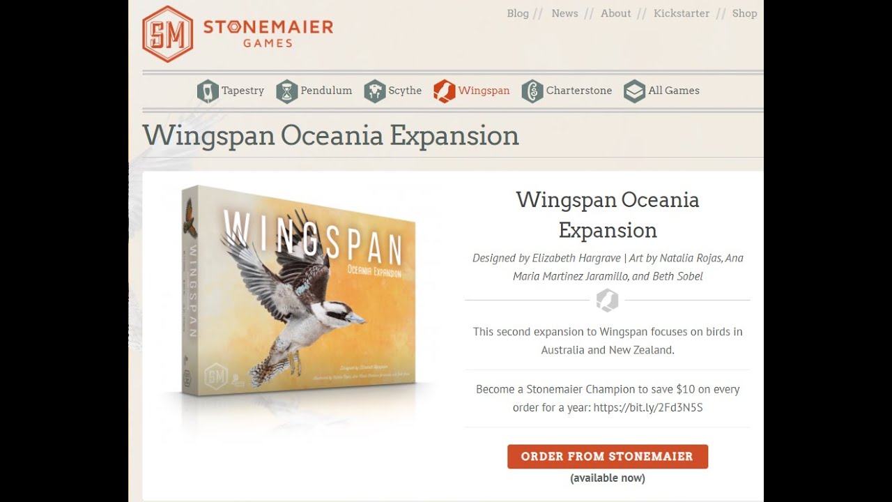 Unboxing Wingspan Oceania Expansion and First Impressions
