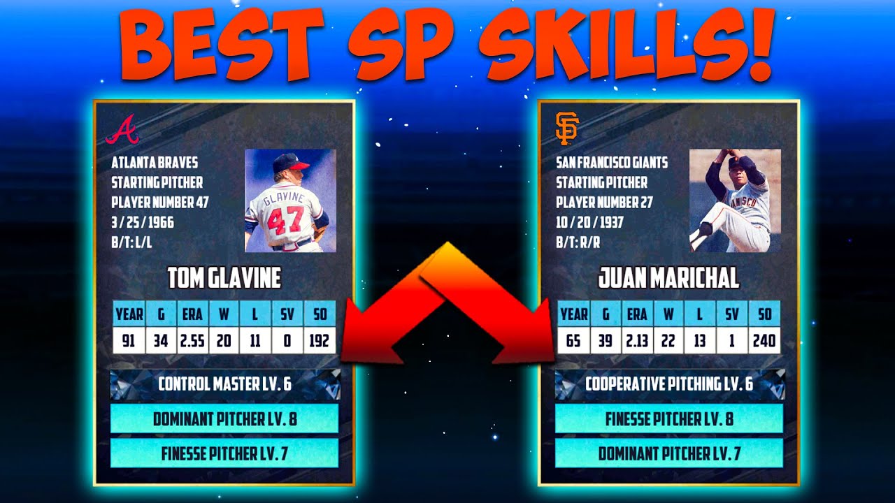 Best Starting Pitcher Skill Guide! - MLB 9 Innings 22
