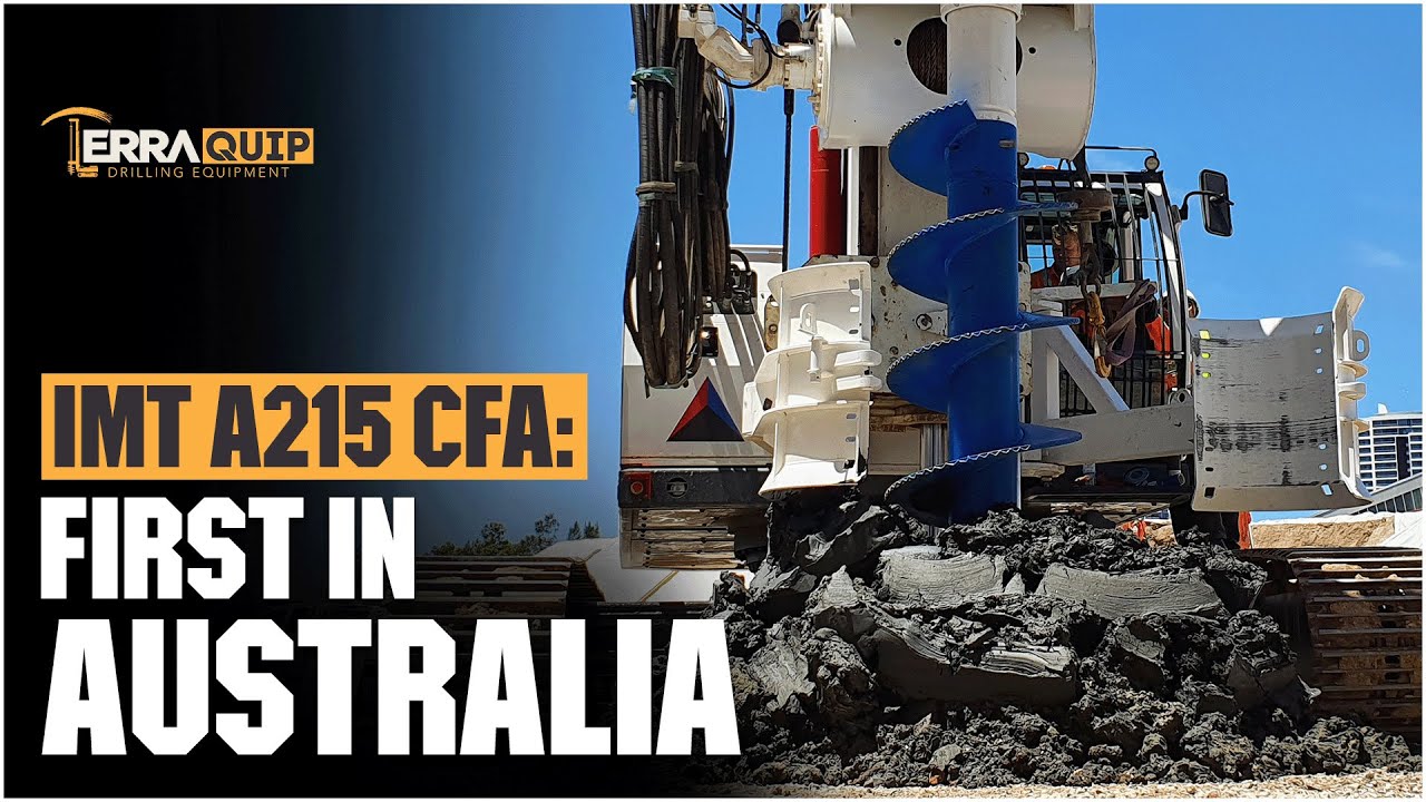 IMT A215 Continuous Flight Auger (CFA) Piling and Drilling Rig