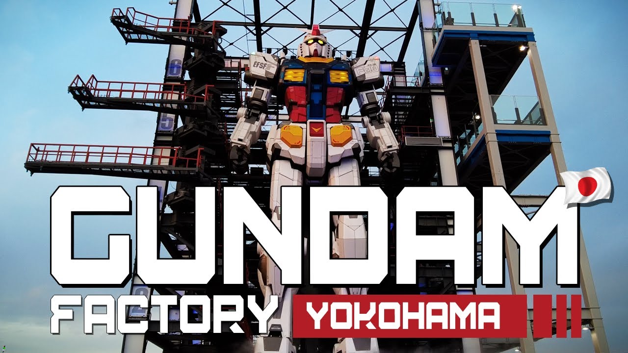 🇯🇵 GUNDAM FACTORY YOKOHAMA: Conheça o maior robô articulado do mundo. Turismo no Japão