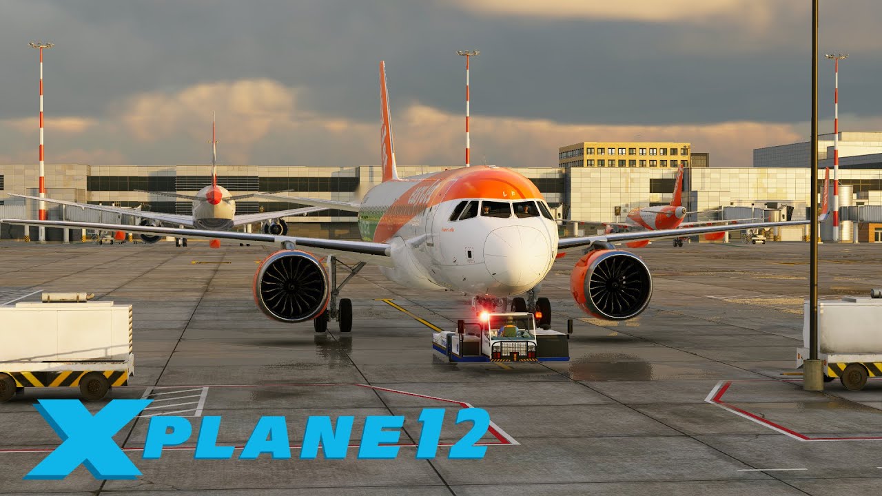 De Gatwick à Munich au Crépuscule 🌙 Vol EasyJet Commenté | X-Plane 12 + SayIntentions