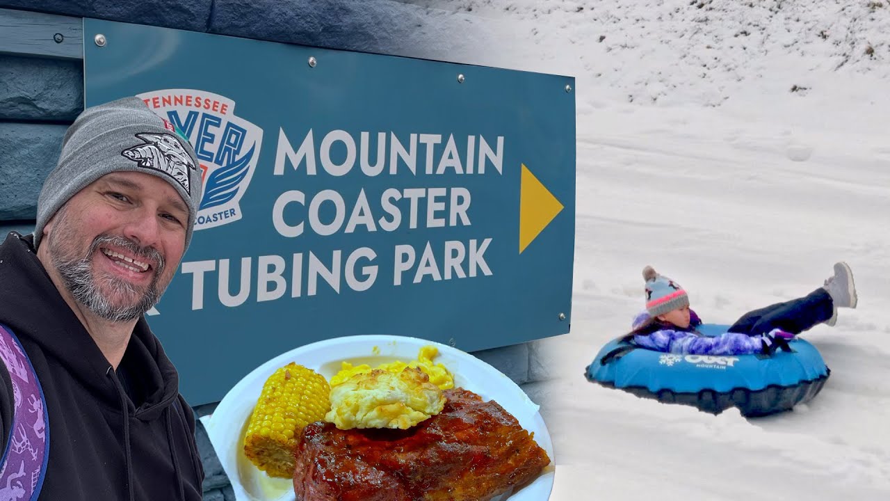 Ober Mountain Snow Tubing, Candy Kitchen &  Bennett's BBQ on our Gatlinburg TN family vacation!