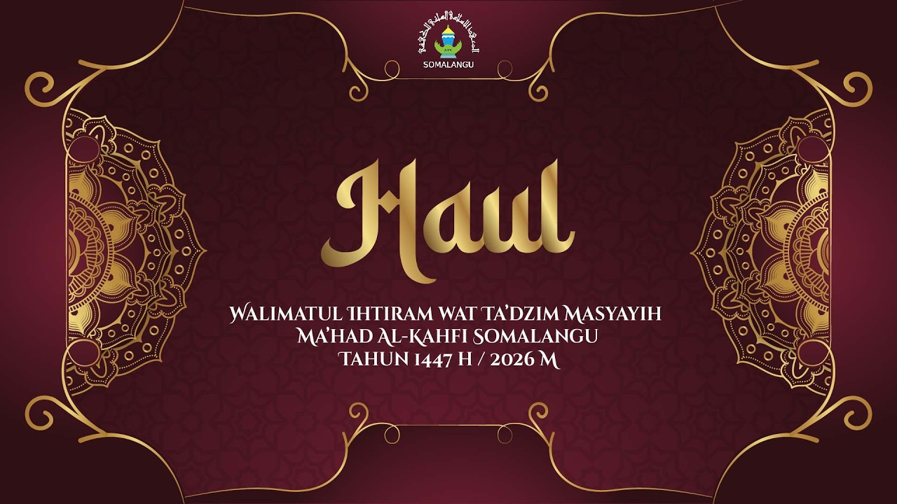 KHOTMIL QUR'AN SANTRI PUTRA DALAM RANGKA HAUL MA'HAD AL-KAHFI SOMALANGU