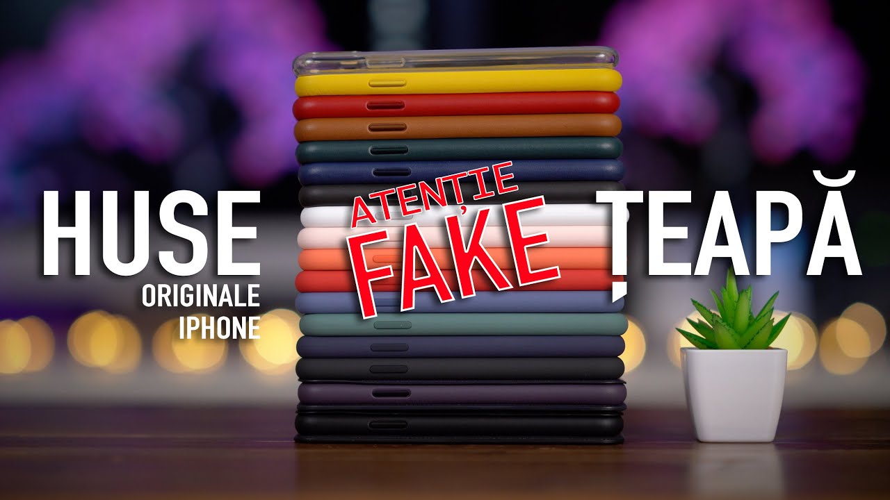 Țeapă de 200 lei cu huse de iPhone FAKE vandute în România ca și originale