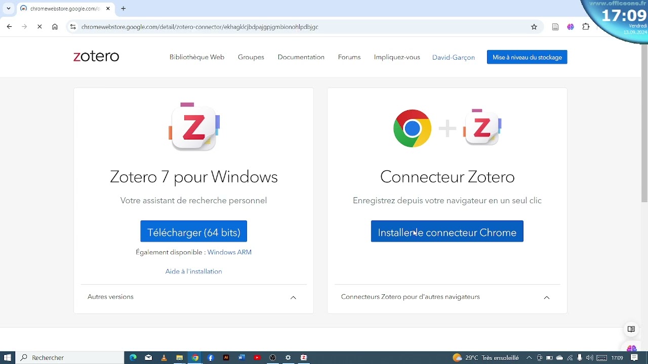 Comment Installer et Utiliser Zotero : De l’Installation à l’Extension Chrome