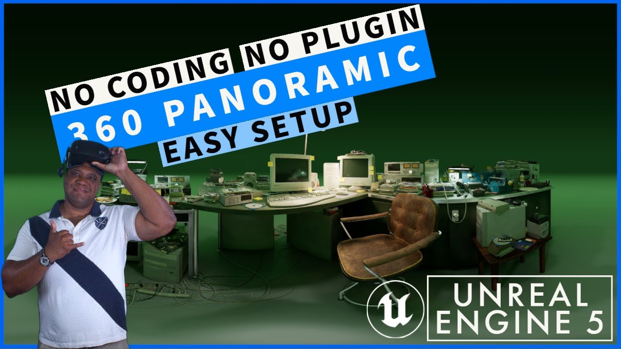 Unreal Engine 5 360 Панорамная съёмка ЛЕГКО! | Без кодирования, без плагинов