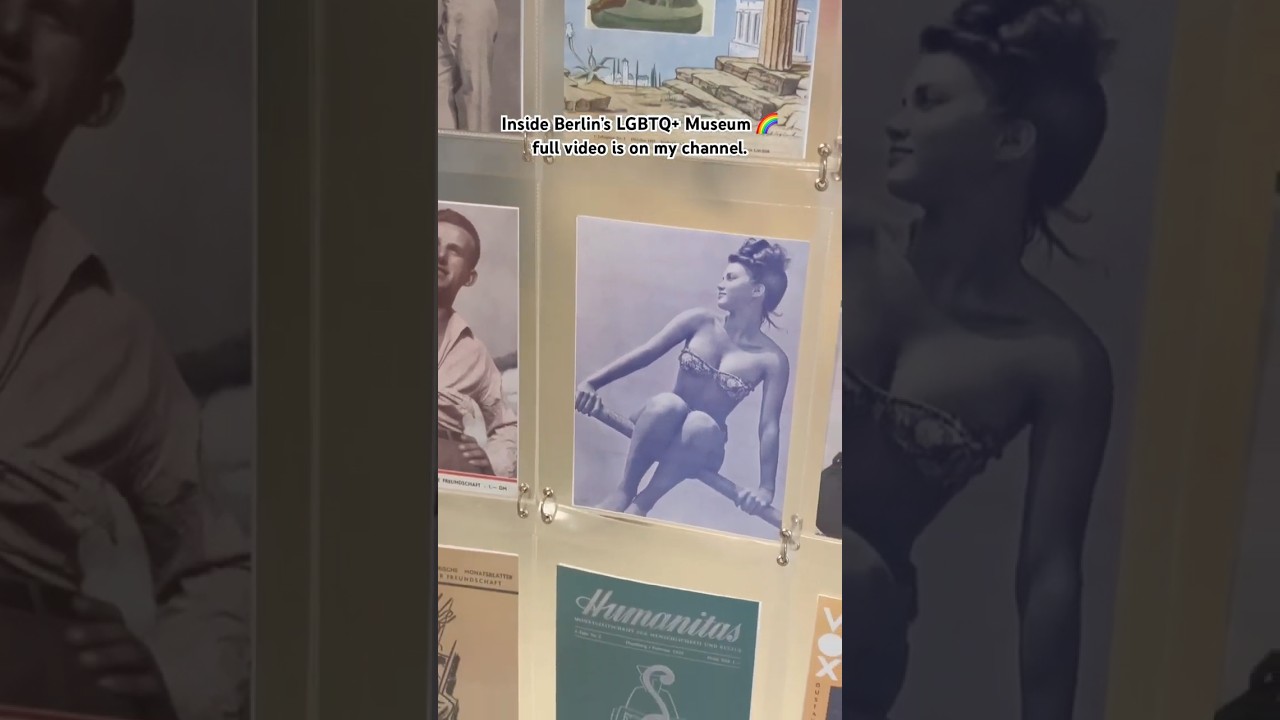 A Look Inside Schwules Museum Berlin 🌈 &mdash; LGBTQ+ History in Germany(full video is on my channel.)
