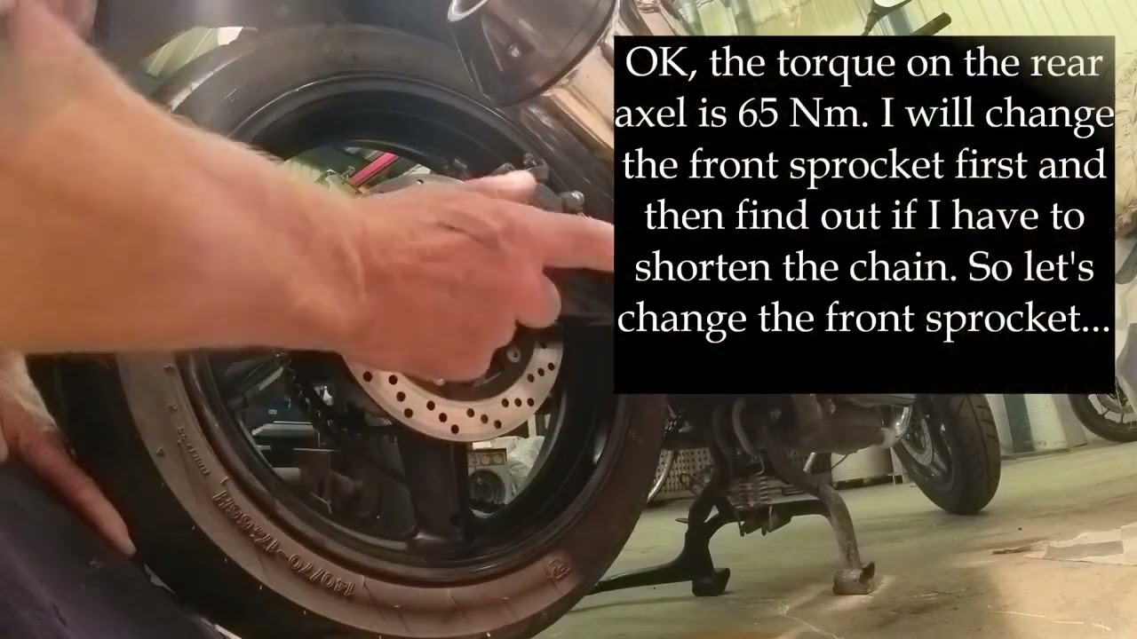 Suzuki GW 250 Inazuma Part 4 This gearing is to low,  It revs to much!!