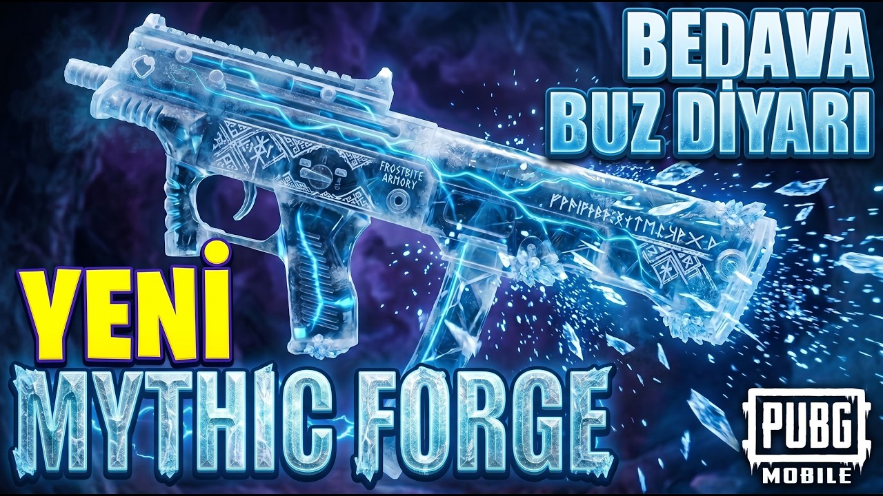 BEDAVA BUZ DİYARI JS9 | YENİ MYTHIC FORGE VE YENİ SE&Ccedil;İM SANDIĞI 4.6 PUBG MOBILE