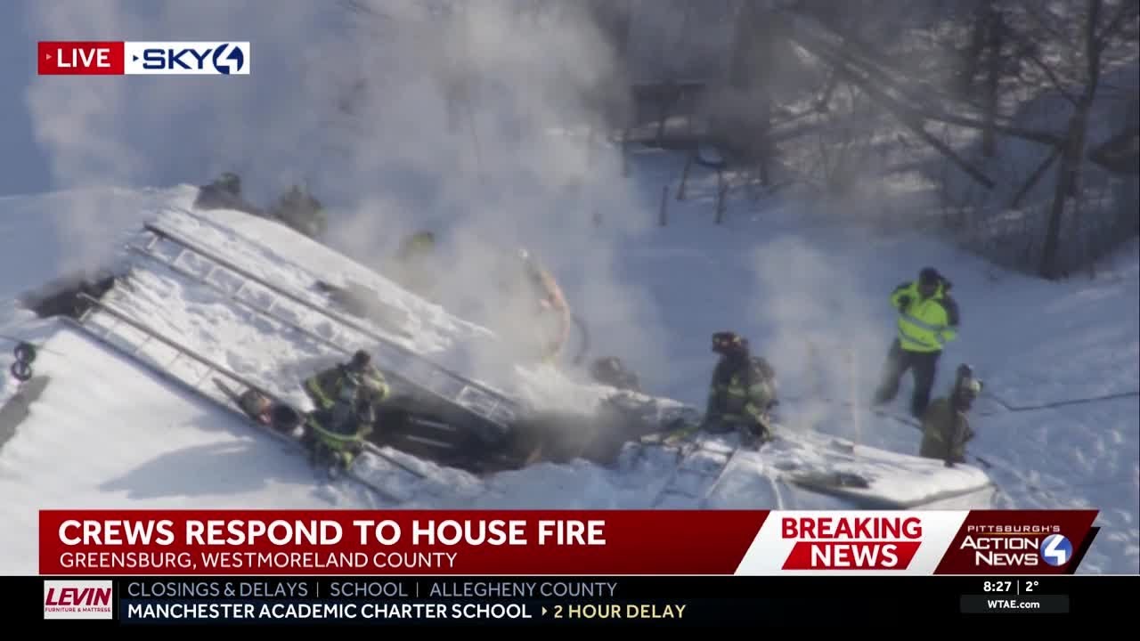 House fire in Greensburg