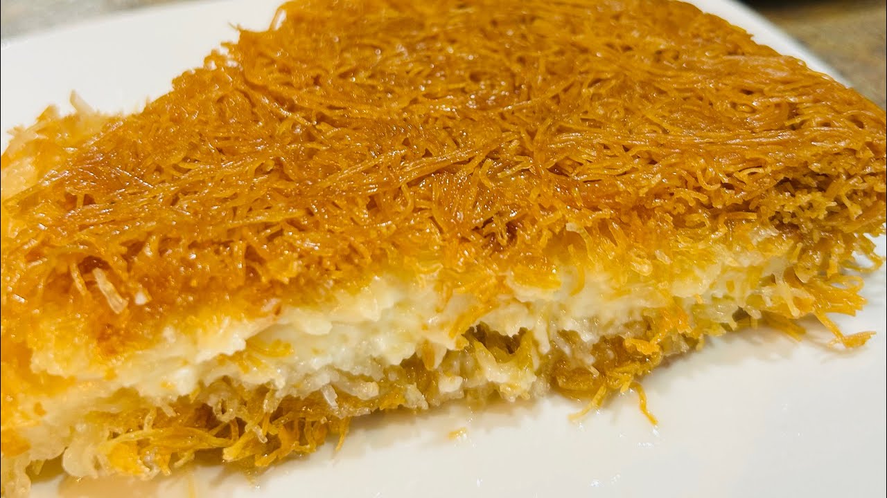 الكنافه بالقشطه على اصولها ☪️😍هخليكى تعشقيها🤗