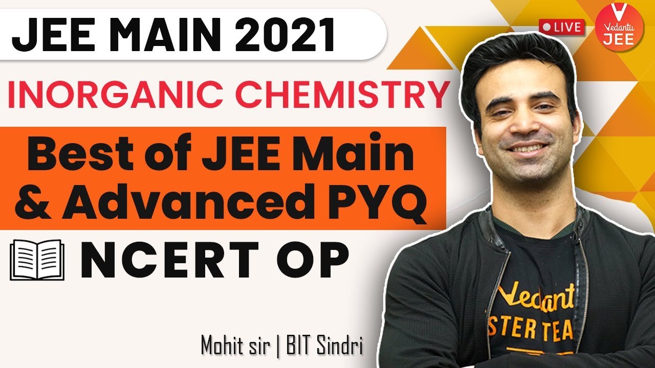 JEE 2021 - Inorganic Chemistry | JEE Mains & Advanced Previous Year Questions with CONCEPT Revision📖