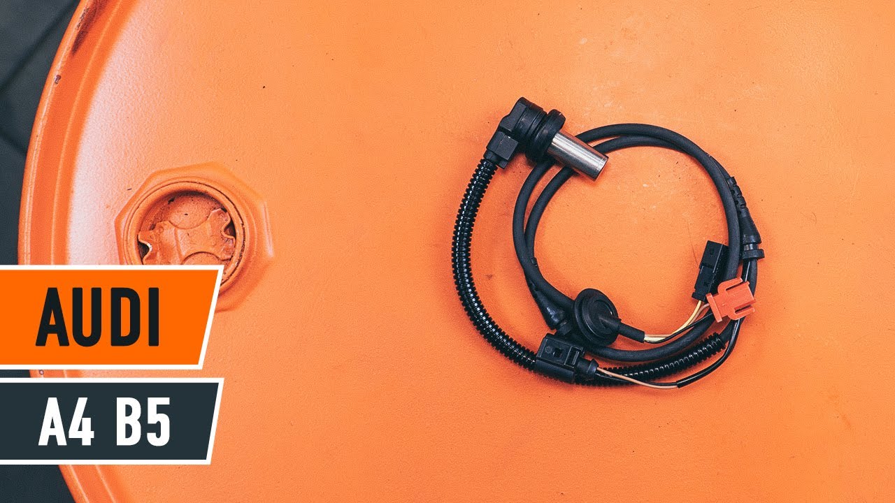Wie AUDI A4 B5 Limousine ABS Sensor wechseln [AUTODOC TUTORIAL]