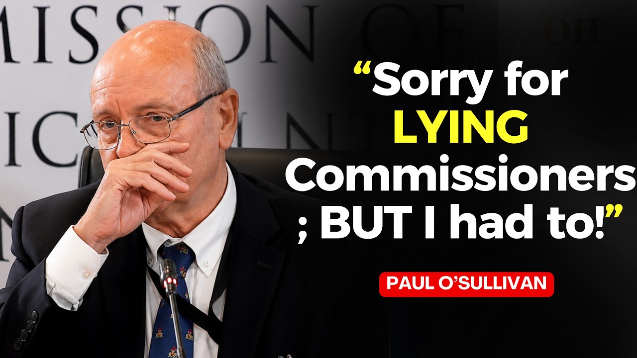🚨 Paul O'Sullivan BACKTRACKS & Says 