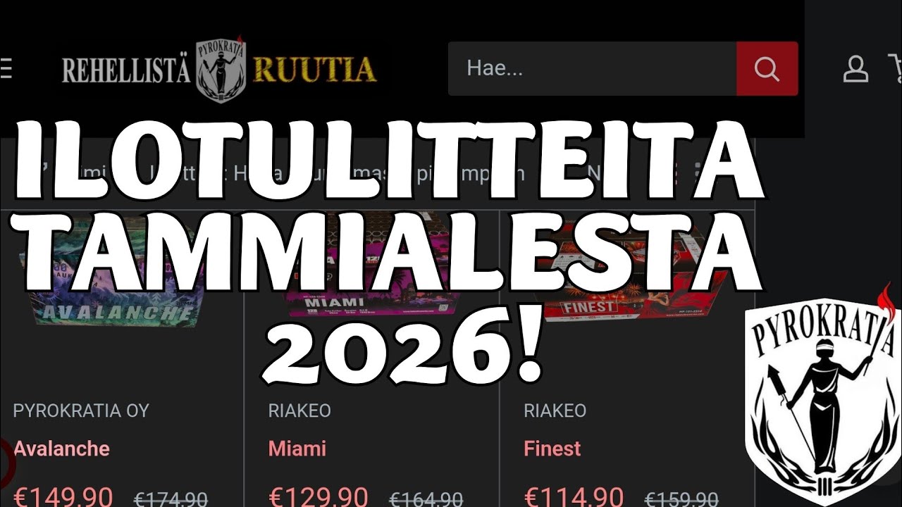Pyrokratian tammiale 2026