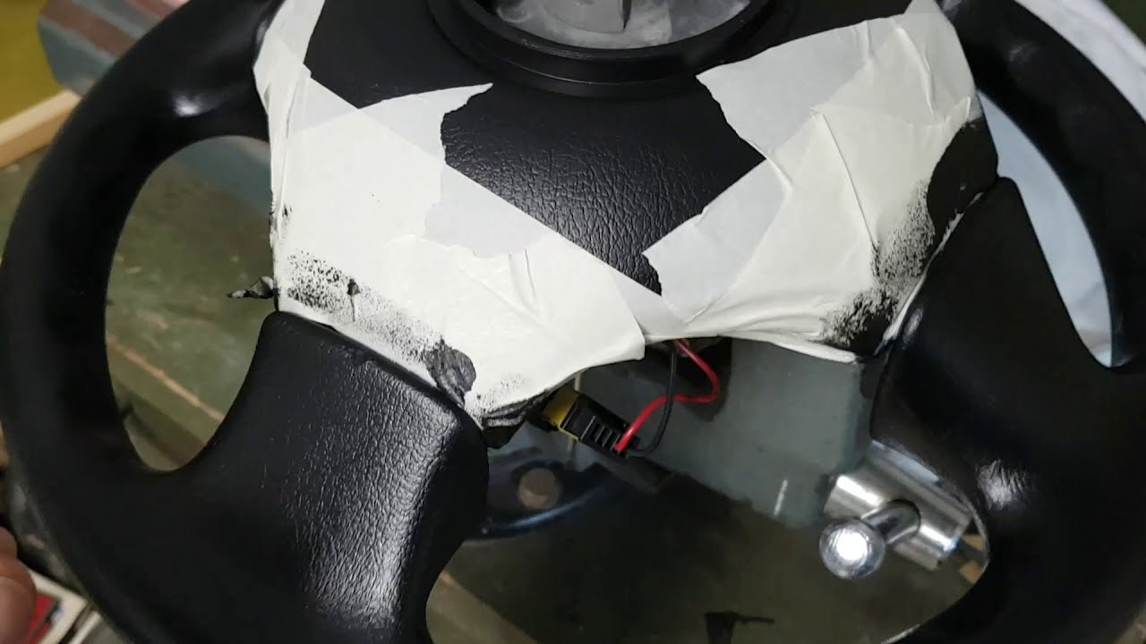 refaire un volant en cuir ou plastique