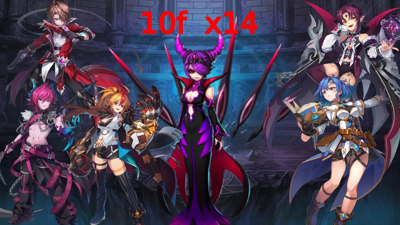 Tower of Disappearance 10f x14 - Grand Chase Classic